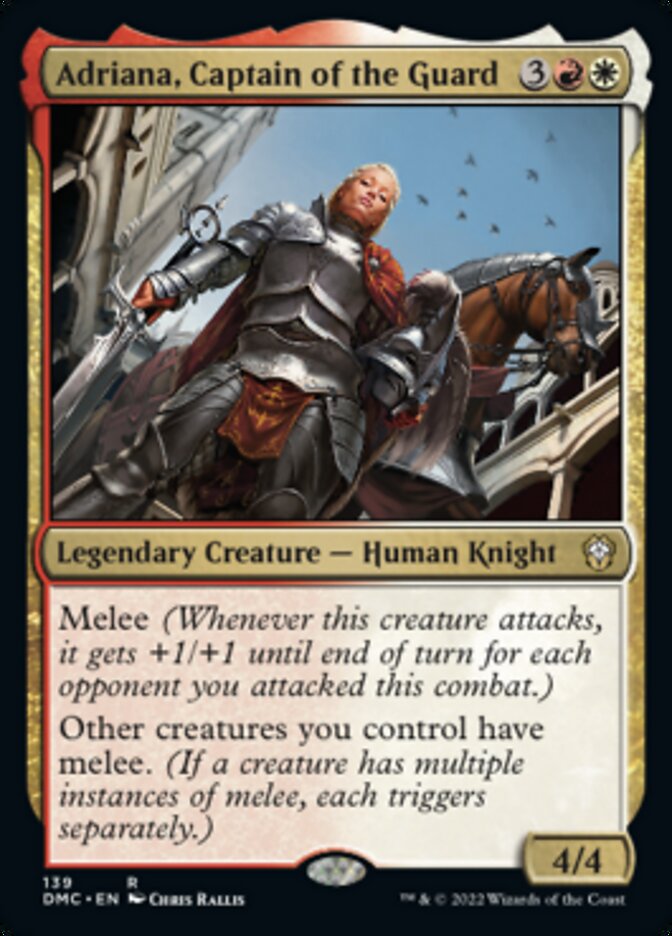 Adriana, Captain of the Guard [Dominaria United Commander] | Amazing Games TCG