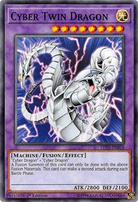 Cyber Twin Dragon [Legendary Duelists: White Dragon Abyss] [LED3-EN018] | Amazing Games TCG