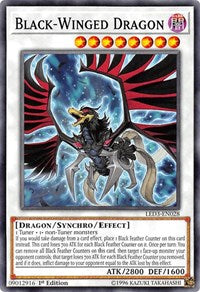 Black-Winged Dragon [Legendary Duelists: White Dragon Abyss] [LED3-EN028] | Amazing Games TCG