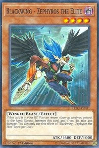 Blackwing - Zephyros the Elite [Legendary Duelists: White Dragon Abyss] [LED3-EN031] | Amazing Games TCG