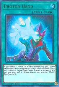 Photon Hand [Legendary Duelists: White Dragon Abyss] [LED3-EN037] | Amazing Games TCG