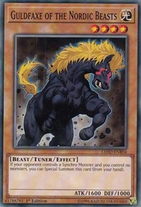 Guldfaxe of the Nordic Beasts [Legendary Hero Decks] [LEHD-ENB04] | Amazing Games TCG