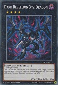 Dark Rebellion Xyz Dragon [Legendary Hero Decks] [LEHD-ENC33] | Amazing Games TCG