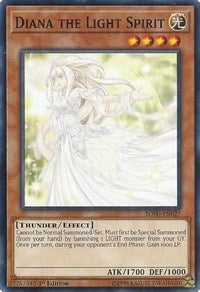 Diana the Light Spirit [Soul Fusion] [SOFU-EN027] | Amazing Games TCG