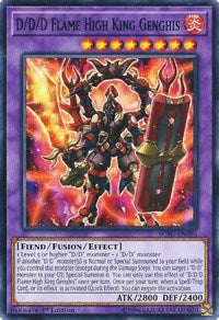 D/D/D Flame High King Genghis [Soul Fusion] [SOFU-EN095] | Amazing Games TCG