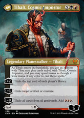 Valki, God of Lies // Tibalt, Cosmic Impostor (Borderless) [Kaldheim] | Amazing Games TCG