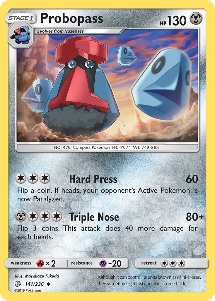 Probopass (141/236) [Sun & Moon: Cosmic Eclipse] | Amazing Games TCG