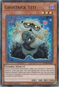 Ghostrick Yeti [Advent Calendar 2018] [AC18-EN004] | Amazing Games TCG