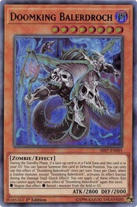 Doomking Balerdroch [Structure Deck: Zombie Horde] [SR07-EN001] | Amazing Games TCG