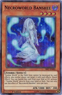 Necroworld Banshee [Structure Deck: Zombie Horde] [SR07-EN002] | Amazing Games TCG