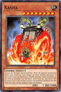 Kasha [Structure Deck: Zombie Horde] [SR07-EN004] | Amazing Games TCG