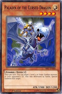 Paladin of the Cursed Dragon [Structure Deck: Zombie Horde] [SR07-EN008] | Amazing Games TCG