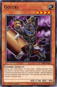 Gozuki [Structure Deck: Zombie Horde] [SR07-EN013] | Amazing Games TCG