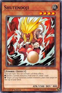 Shutendoji [Structure Deck: Zombie Horde] [SR07-EN014] | Amazing Games TCG