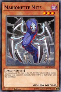 Marionette Mite [Structure Deck: Zombie Horde] [SR07-EN020] | Amazing Games TCG