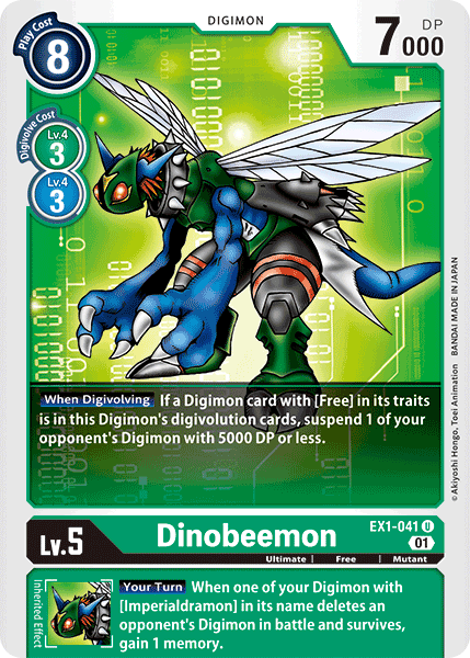 Dinobeemon [EX1-041] [Classic Collection] | Amazing Games TCG