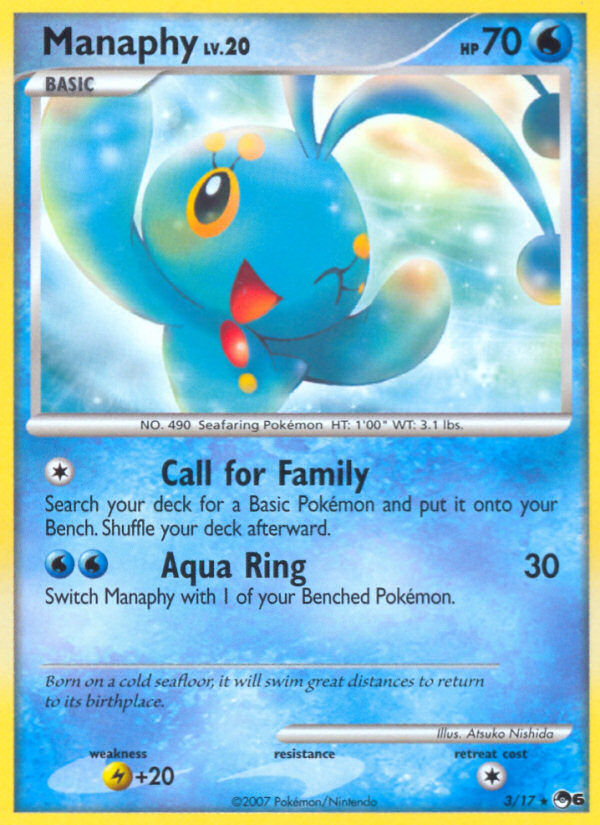 Manaphy (3/17) [POP Series 6] | Amazing Games TCG