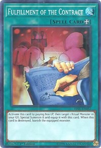 Fulfillment of the Contract [Hidden Summoners] [HISU-EN052] | Amazing Games TCG