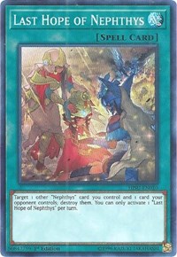 Last Hope of Nephthys [Hidden Summoners] [HISU-EN010] | Amazing Games TCG