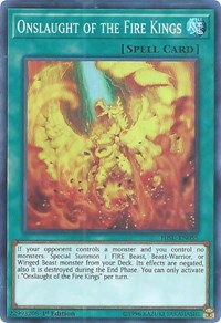 Onslaught of the Fire Kings [Hidden Summoners] [HISU-EN055] | Amazing Games TCG