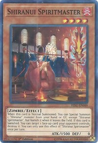 Shiranui Spiritmaster [Hidden Summoners] [HISU-EN048] | Amazing Games TCG