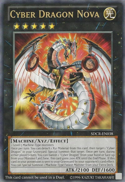 Cyber Dragon Nova (Oversized) (Machine Madness) [SDCR-EN038] Promo | Amazing Games TCG