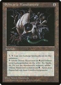 Black Mana Battery (German) - "Schwarze Manabatterie" [Renaissance] | Amazing Games TCG