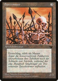 Wall of Spears (German) - "Speermauer" [Renaissance] | Amazing Games TCG