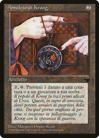 Amulet of Kroog (Italian) - "Amuleto di Kroog" [Renaissance] | Amazing Games TCG