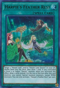 Harpie's Feather Rest [Legendary Duelists: Sisters of the Rose] [LED4-EN004] | Amazing Games TCG