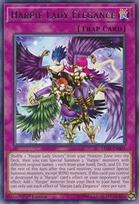 Harpie Lady Elegance [Legendary Duelists: Sisters of the Rose] [LED4-EN005] | Amazing Games TCG