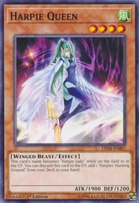 Harpie Queen [Legendary Duelists: Sisters of the Rose] [LED4-EN007] | Amazing Games TCG