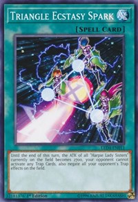 Triangle Ecstasy Spark [Legendary Duelists: Sisters of the Rose] [LED4-EN011] | Amazing Games TCG