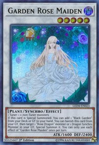 Garden Rose Maiden [Legendary Duelists: Sisters of the Rose] [LED4-EN023] | Amazing Games TCG