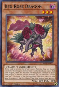 Red Rose Dragon [Legendary Duelists: Sisters of the Rose] [LED4-EN025] | Amazing Games TCG