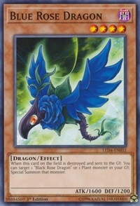 Blue Rose Dragon [Legendary Duelists: Sisters of the Rose] [LED4-EN031] | Amazing Games TCG