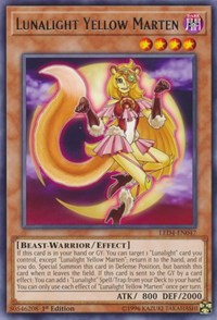 Lunalight Yellow Marten [Legendary Duelists: Sisters of the Rose] [LED4-EN047] | Amazing Games TCG