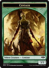 Centaur Token [Ravnica Allegiance Tokens] | Amazing Games TCG