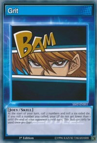 Grit [Speed Duel Decks: Duelists of Tomorrow] [SS02-ENBS1] | Amazing Games TCG