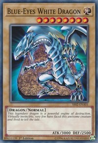 Blue-Eyes White Dragon [Speed Duel Decks: Duelists of Tomorrow] [SS02-ENA01] | Amazing Games TCG