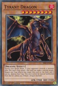 Tyrant Dragon [Speed Duel Decks: Duelists of Tomorrow] [SS02-ENA07] | Amazing Games TCG