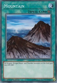 Mountain [Speed Duel Decks: Duelists of Tomorrow] [SS02-ENA14] | Amazing Games TCG