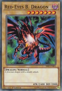 Red-Eyes B. Dragon [Speed Duel Decks: Duelists of Tomorrow] [SS02-ENB01] | Amazing Games TCG