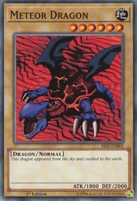 Meteor Dragon [Speed Duel Decks: Duelists of Tomorrow] [SS02-ENB02] | Amazing Games TCG