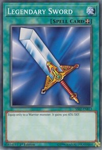 Legendary Sword [Speed Duel Decks: Duelists of Tomorrow] [SS02-ENB13] | Amazing Games TCG