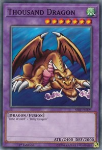 Thousand Dragon [Speed Duel Decks: Duelists of Tomorrow] [SS02-ENB21] | Amazing Games TCG