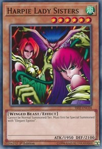 Harpie Lady Sisters [Speed Duel Decks: Duelists of Tomorrow] [SS02-ENC04] | Amazing Games TCG