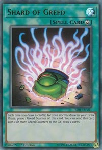 Shard of Greed [Speed Duel Decks: Destiny Masters] [SS01-ENV01] | Amazing Games TCG