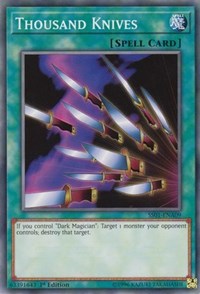 Thousand Knives [Speed Duel Decks: Destiny Masters] [SS01-ENA09] | Amazing Games TCG