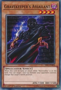 Gravekeeper's Assailant [Speed Duel Decks: Destiny Masters] [SS01-ENB06] | Amazing Games TCG